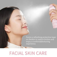 114G Facial Hair Identification Spray Dermaplaning Hair Removal Spray Face Fuzzy Hair Marker with Scraper Eyebrow Trimmer